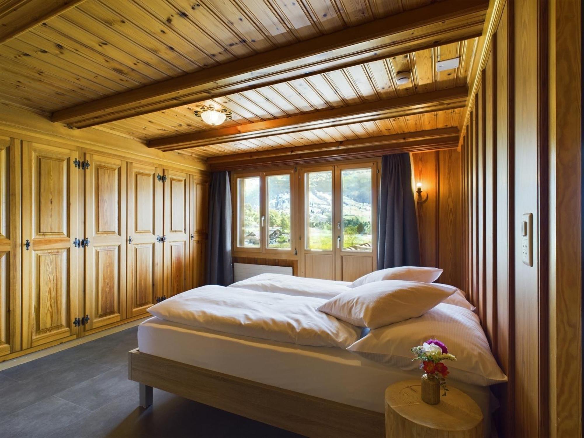 Hotel Chalet Bergblick Aeschi Bei Spiez Exterior foto