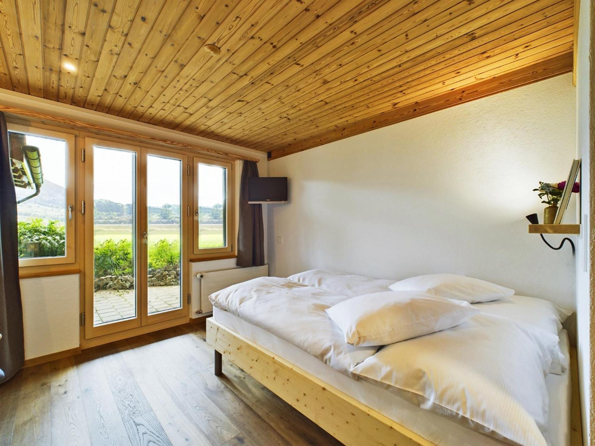 Hotel Chalet Bergblick Aeschi Bei Spiez Exterior foto